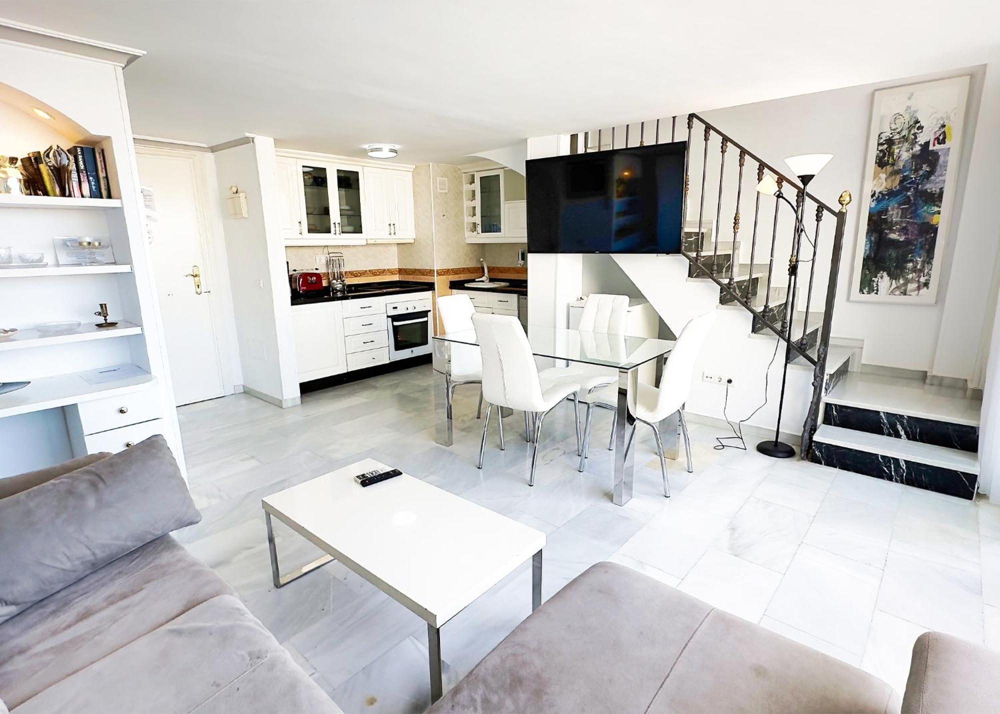 Skol 508 West Facing Duplex Apartment With Amazing Sea Views Марбелья Экстерьер фото